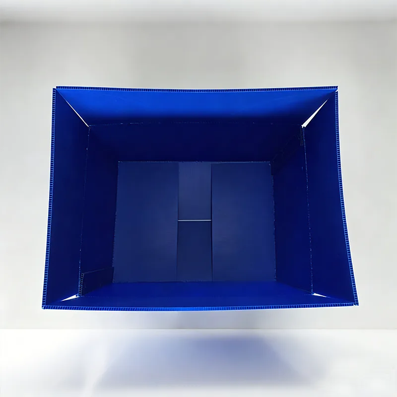 Foldable PP Hollow Sheet Turnover Box