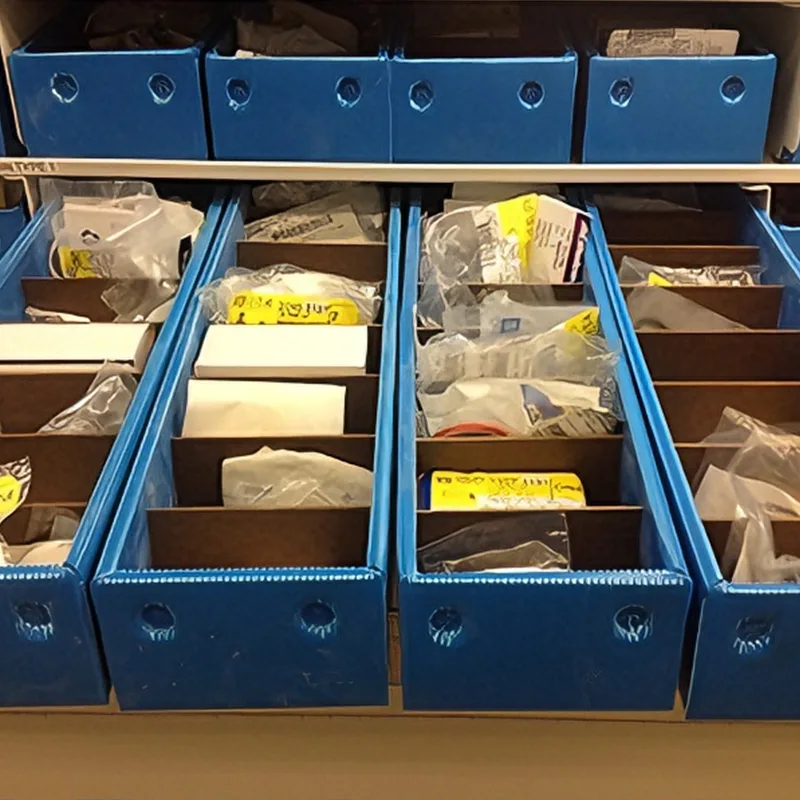 Auto Parts Special Hollow Sheet Turnover Box